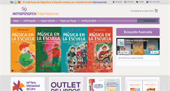 Desktop Screenshot of editorialantroposofica.com